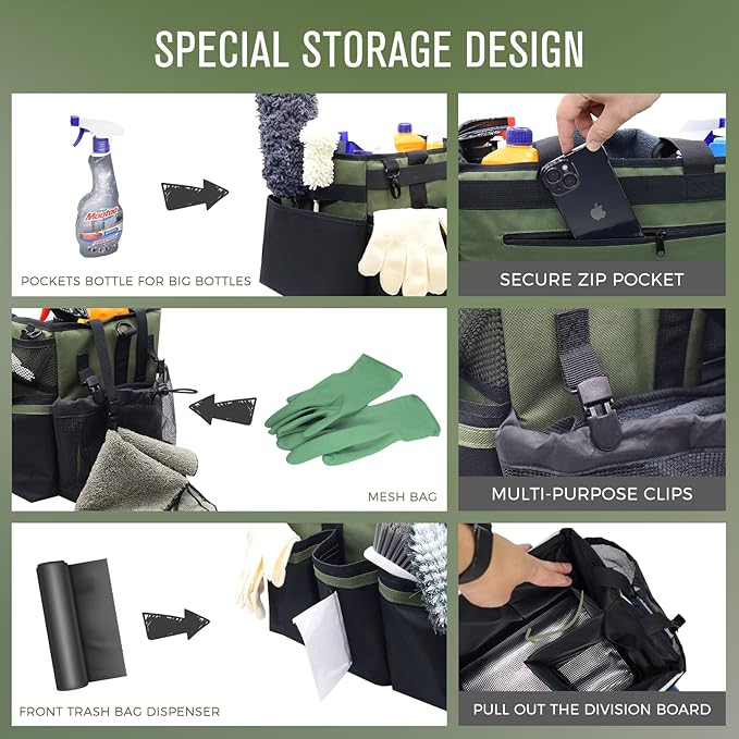 Wearable Cleaning Caddy Organizer - Image 2