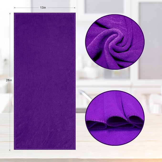 kimteny 13x28 Inches Kitchen Cloth Dish Towels, 400 GSM Premium Dishcloths - Image 6