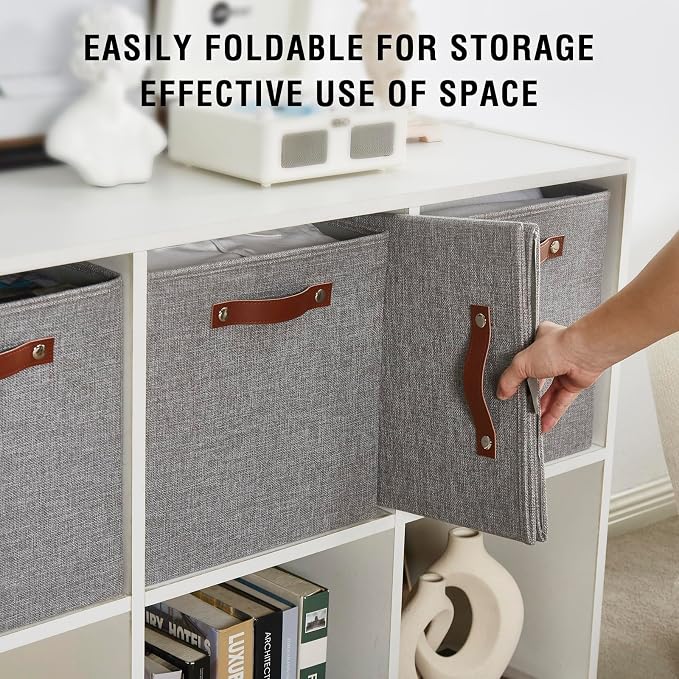 Collapsible Fabric Storage Cube Bins - Image 4