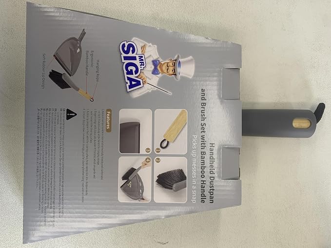 MR.SIGA Dustpan and Brush Set, Portable Cleaning Brush and Dustpan Combo - Image 10