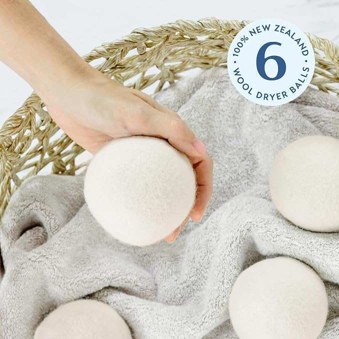 ELYN Wool Dryer Balls 6-Pack - Image 2