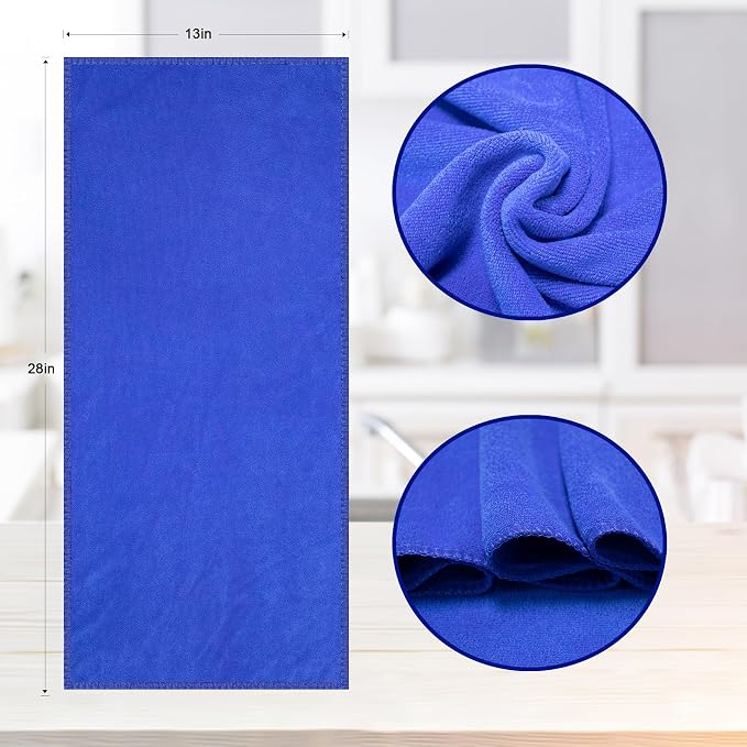 kimteny 13x28 Inches Kitchen Cloth Dish Towels, 400 GSM Premium Dishcloths - Image 6