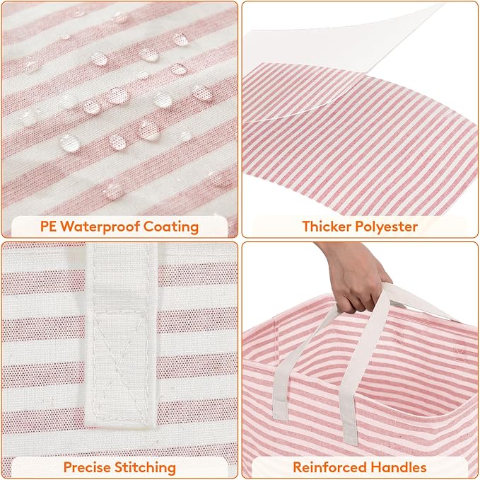 Lifewit 2 Pack Laundry Hamper Large Collapsible Laundry Basket, Freestanding - Image 5