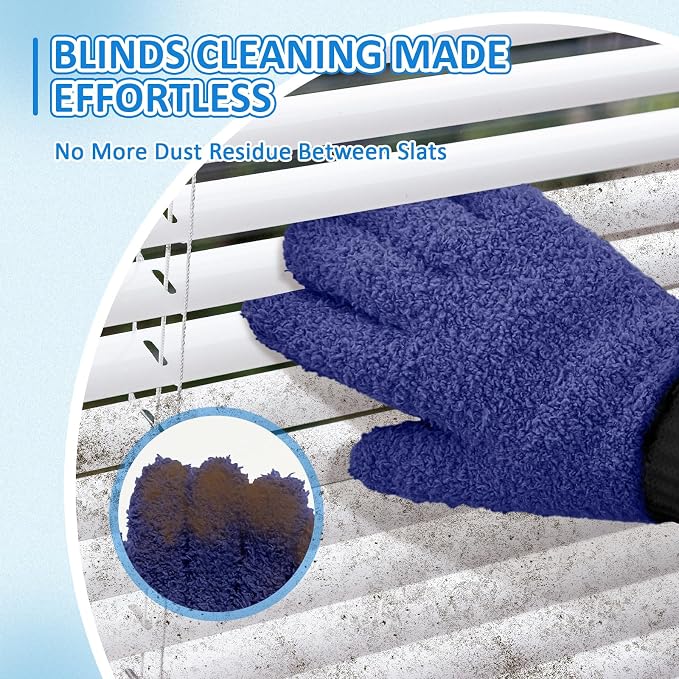 MIG4U 2 Pairs Microfiber Gloves - Image 4
