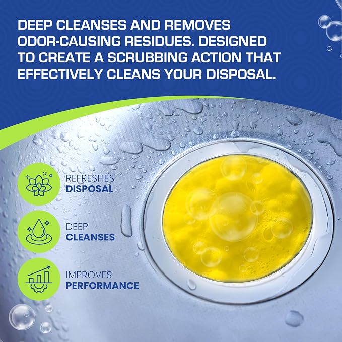 True Fresh Garbage Disposal Cleaner – 24-Pack Foaming Sink and Drain Deodorizer - Image 5