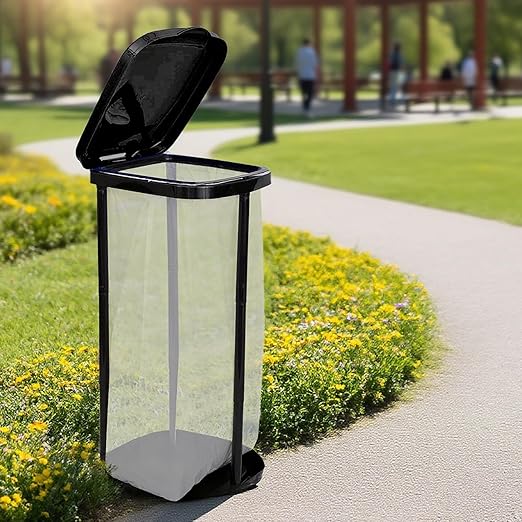 Collapsible Trash Bag Holder Portable Garbage Bin Holder Stand by Unknown