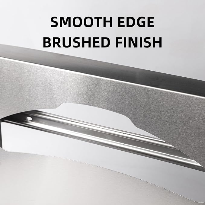 Toilet Seat Cover Dispenser, Commercial Stainless Steel Brushed Toilet Seat - Image 3