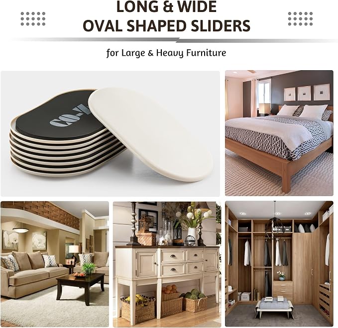 CO-Z Large Furniture Sliders - Image 3