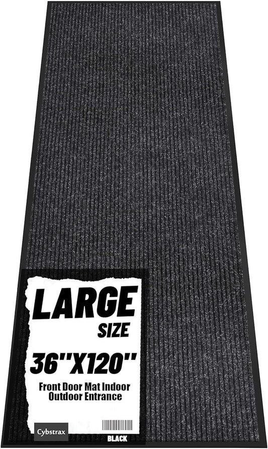 Front Door Mat Indoor Outdoor Entrance, TPR Backing Non-Slip Doormats, Low by Unknown
