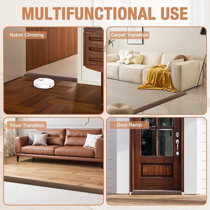 Floor Transition Strip Self Adhesive Vinyl Door Threshold - Image 6