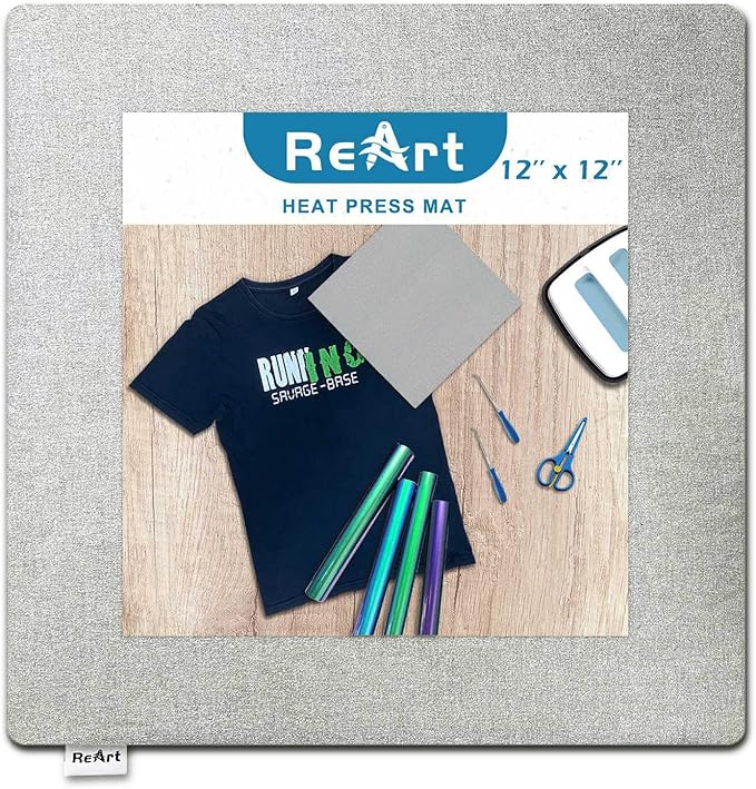 Heat Press Mat Easypress for Cricut Easypress 2/Cricut Easypress 12" x 12" by ReArt