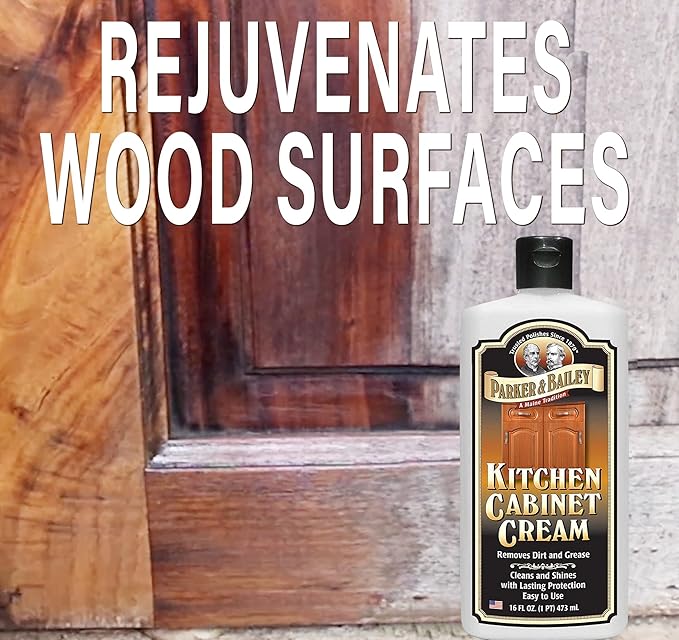 Parker and Bailey Kitchen Cabinet Cream-Wood Cleaner-Grease Remover 16 oz - Image 3