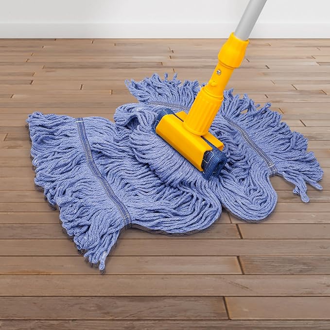 3 Pack Commercial Replace Mop Head, Reusable Mop Head Refills-Replacement Mop - Image 4