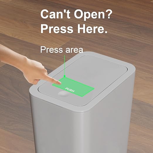 N. NETDOT Bathroom Trash Can - Image 7