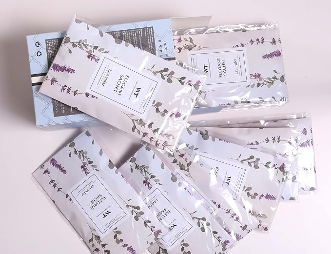 WEALD TRIBE 12 Packs Large-Bag Eucalyptus & Lavender Scented Sachets - Image 3