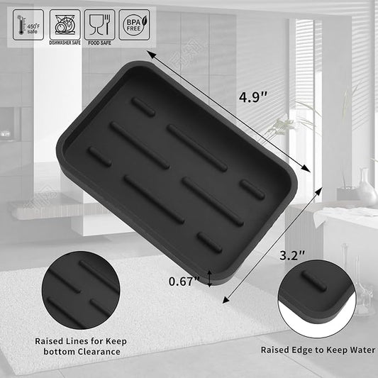 Silicone Kitchen Sink Organizer Tray - Image 2
