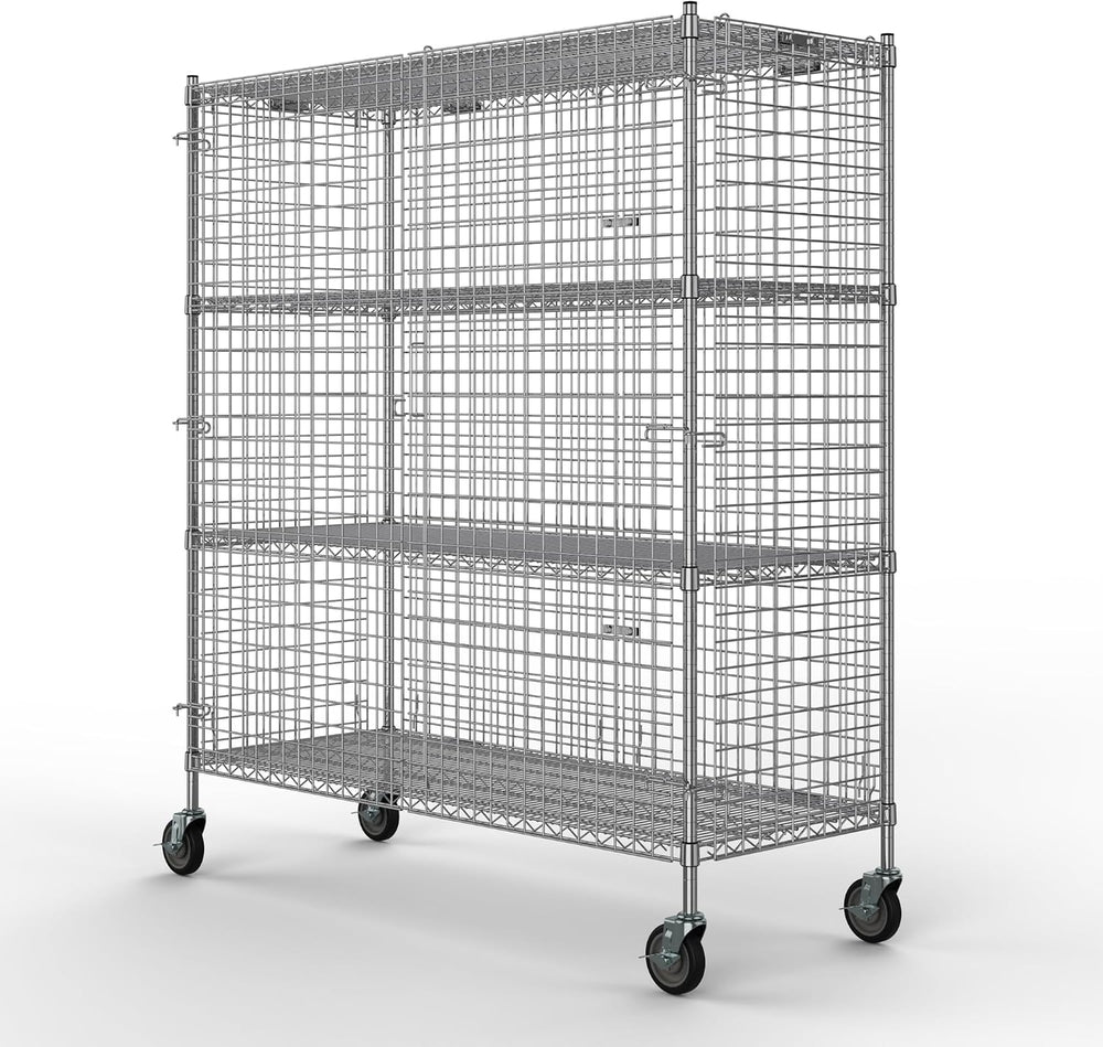 24" W x 60" L x 69" H Heavy Duty Utility Commercial Grade Meta...