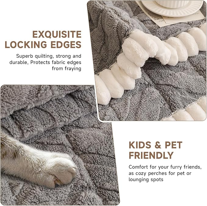 OTOB Couch Cover for Dogs Washable Pet Friendly, Non Slip Plush Funny Fuzzy - Image 4