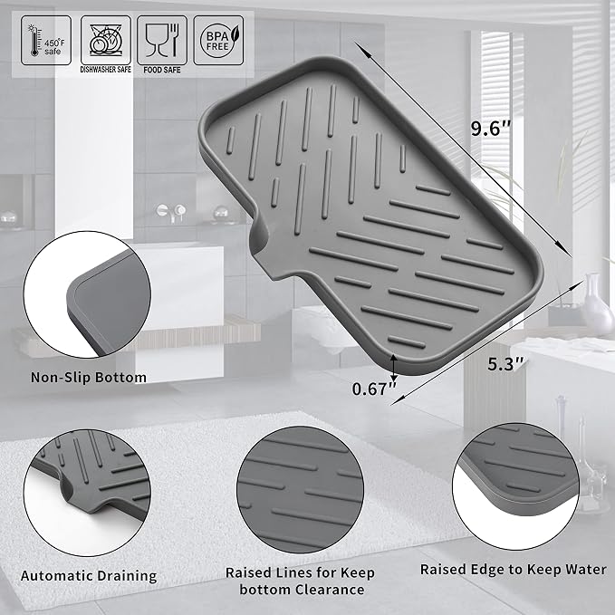 Silicone Bathroom Soap Dishes - Image 2