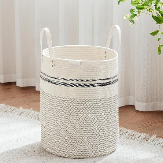 VIPOSCO Tall Laundry Basket, Large Dirty Clothes Hamper by VIPOSCO