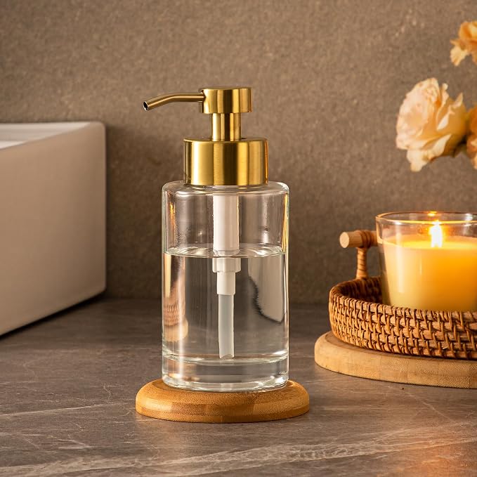 Enra Thick Glass Soap Dispenser - Image 7