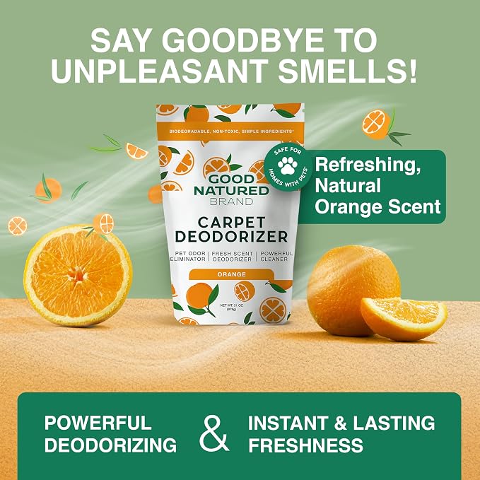 Good Natured Brand | Carpet Deodorizer & Freshener Powder | 31 oz Pet Odor - Image 2