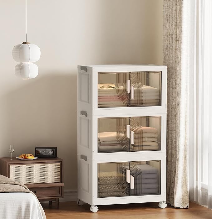 Elegant 3 Tiers Stackable Storage Bins - Image 8