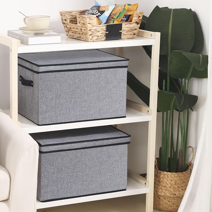 Clothing Storage Bins, Blanket Baskets - Image 8