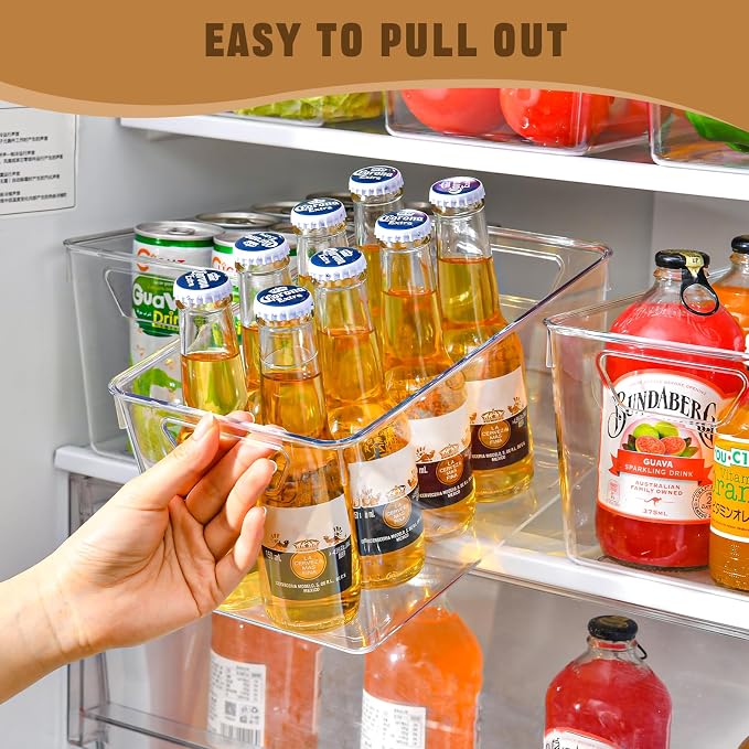 12 Pack Middle Organizers and Storage, Pantry Organization and Storage Bins - Image 4