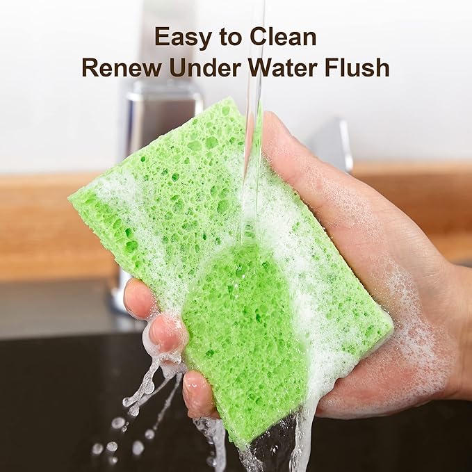 JOYMOOP Dish Sponge Scrubber, Cellulose Sponges Kitchen - Image 6