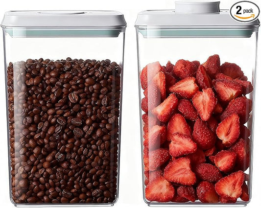 Pop Food Storage Containers Set Airtight Food Storage Containers by Melovom