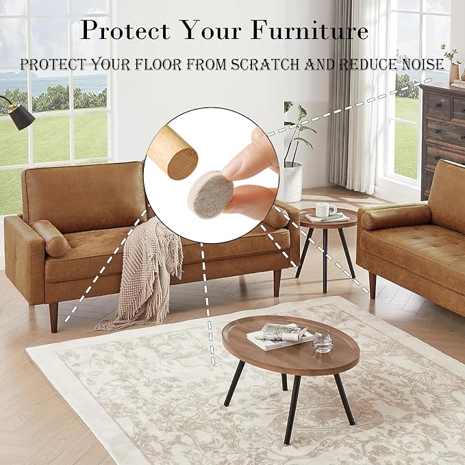 Fursafe&Q Felt Furniture Pads for Hardwood Floors - Image 8