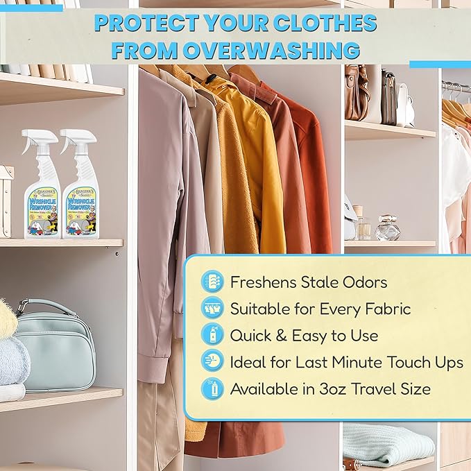Grandma's Secret Wrinkle Remover Spray - Image 3
