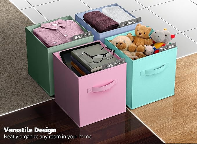 Sorbus Fabric Storage Cubes - Image 6