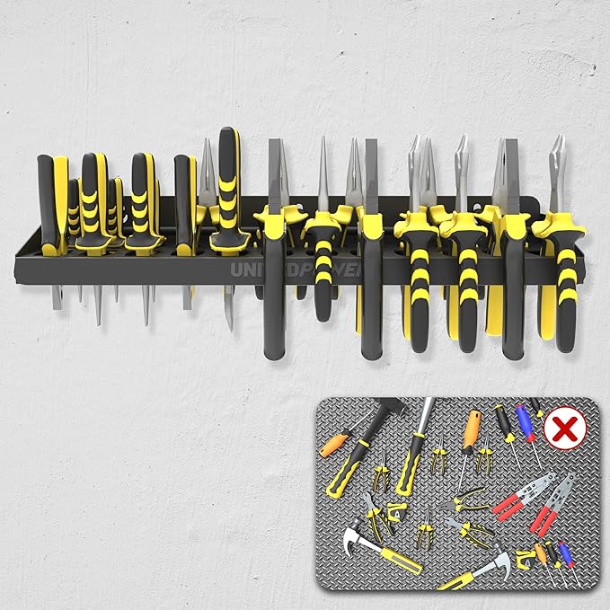 UNITEDPOWER Pliers Holder, Wall Mount Storage Rack Organizer - Image 5