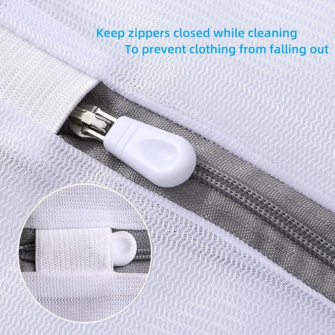 10 Pcs Lingerie Bags for Washing Delicates Mesh Laundry Bags for Washing - Image 5