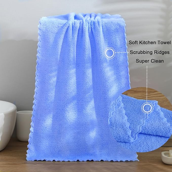 kimteny Kitchen Cloth Dish Towels, 13x28 Inches Premium Dishcloths, Super - Image 6