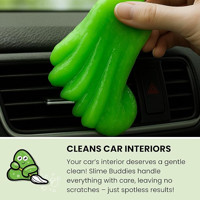 Slime Buddies Car Cleaning Gel Putty - Image 3