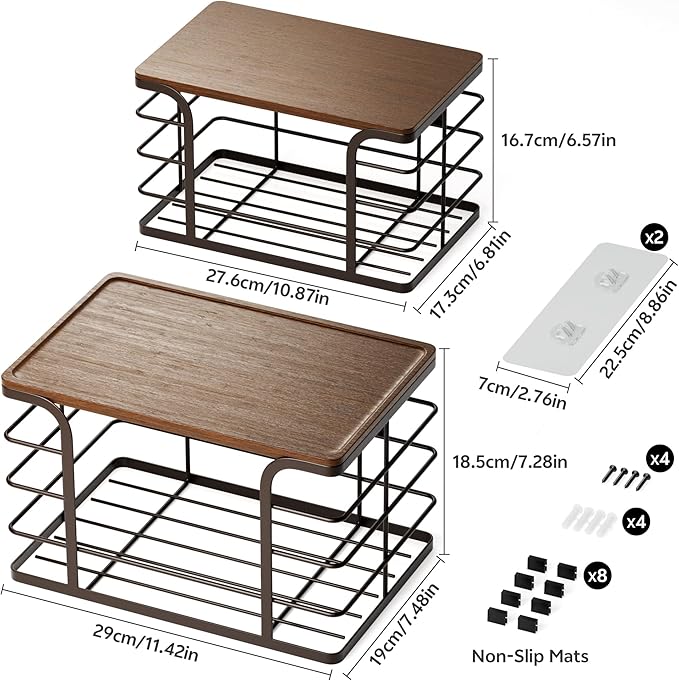 2 Pack Extra Large Pantry Baskets - Image 3