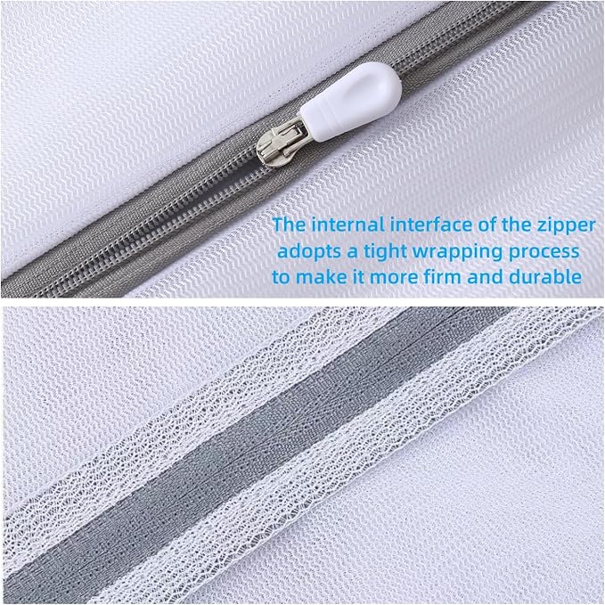 Lingerie Bags for Washing Delicates 3Pcs Mesh Laundry Bags Net Wash Bag for - Image 5