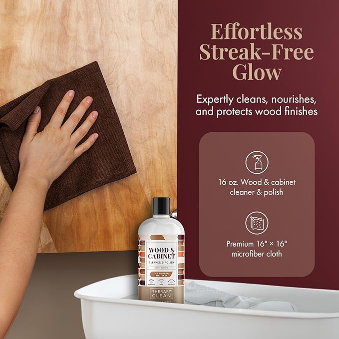 Therapy Wood Cleaner and Furniture Polish 16 oz. - Image 3