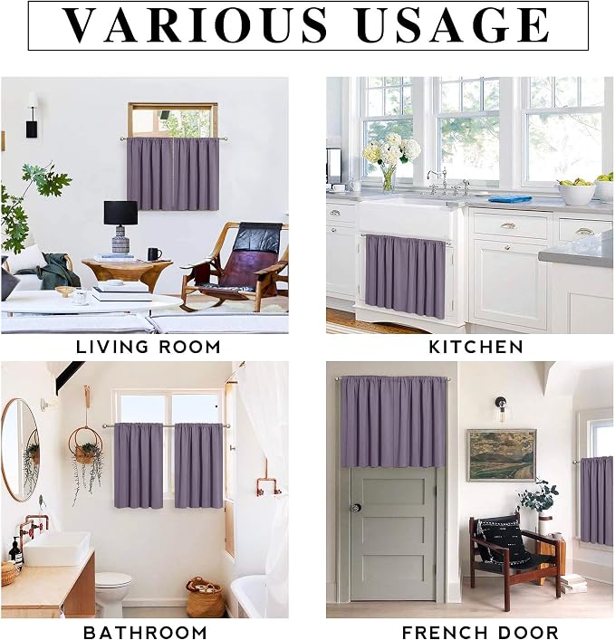 RYB HOME Blackout Curtains for Bedroom - Image 8