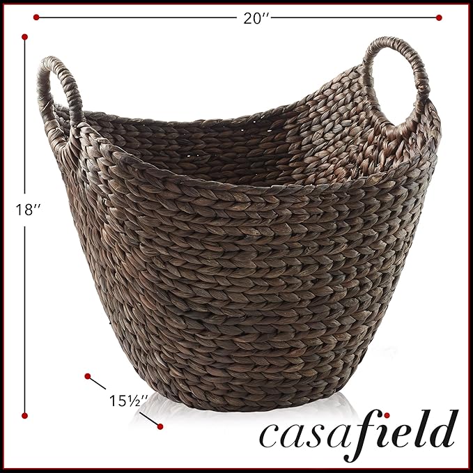 Casafield Large Laundry Boat Basket - Image 7