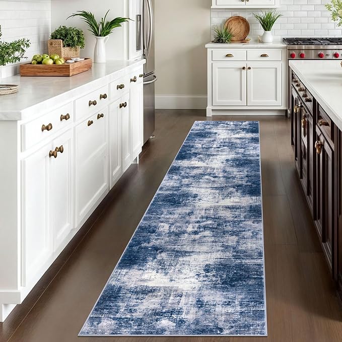 IOHOUZE Abstract Runner Rug 2x10 Ft Washable Runners - Image 2