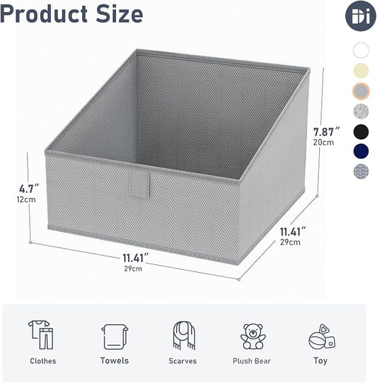 DIMJ Closet Storage Bins 8 Pack - Image 2
