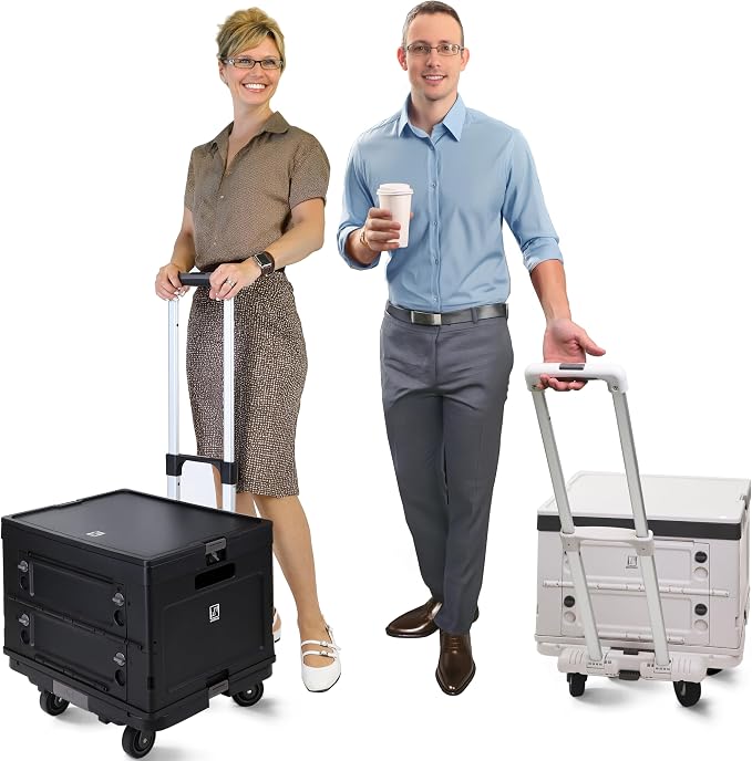Wellmax WM99800BK Rolling Crate Cart - Image 8