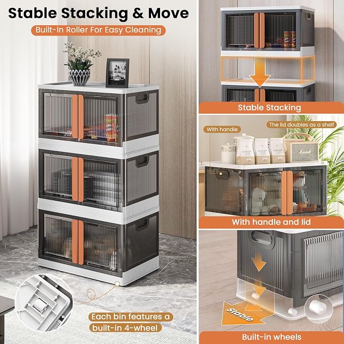 19Gal Collapsible Storage Bins - Image 5