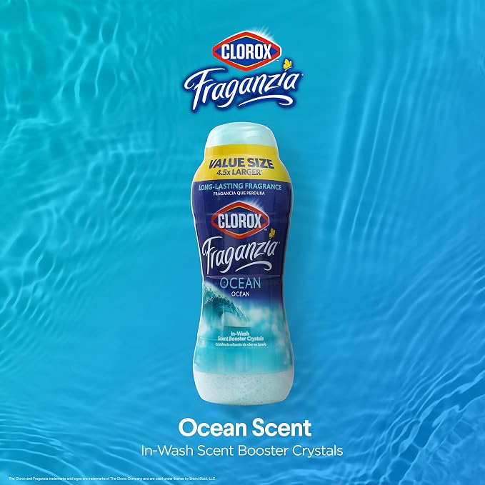 Clorox Fraganzia Laundry Scent Booster Crystals in Ocean Scent - Image 2