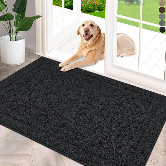 FONEYI Indoor Door Mat 36" x 59", Dirt Trapper Door Mats Non-Slip Entryway Rugs by FONEYI