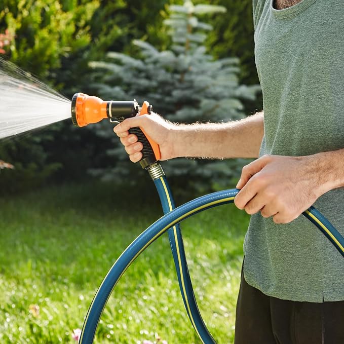 Solution4Patio Homes Green Garden Hose 3/4 in. x 25 ft. -Kink Free, No Leaking - Image 7